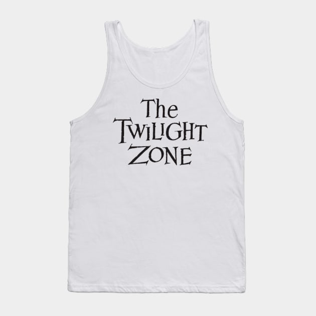 Twilight Zone Tv Series Tank Top by Karambola